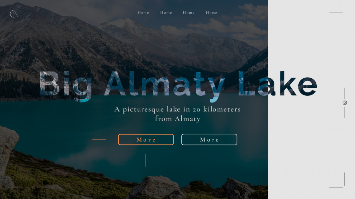 Big Almaty Lake