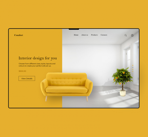 Разработка сайта «Comfort»