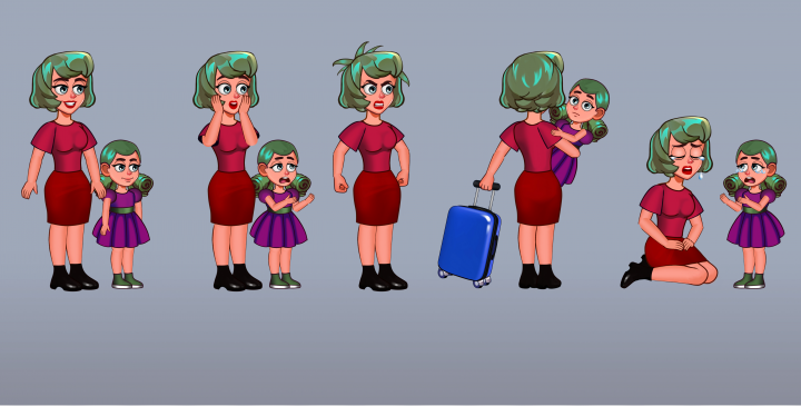 Персонажи для анимации