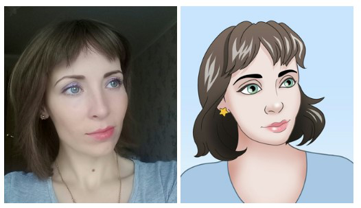 портрет по фото