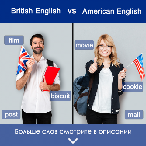 Баннер для курсов английского языка