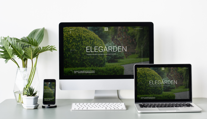 Сайт "Под ключ" Elegarden.ru