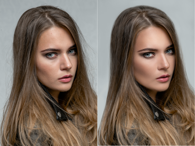 Beauty retouching