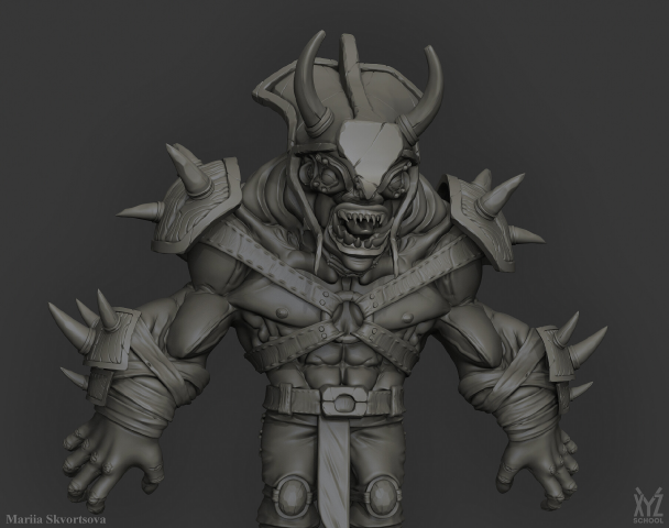 Big Guy. ZBrush render