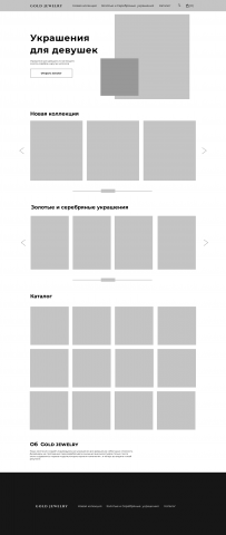 Прототипирование сайта