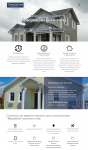 Каркасные дома landing page