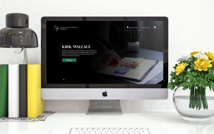 Website for Kirk Wallace