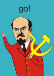 Иллюстрация Ленин
