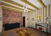 Интерьер Акустической комнаты