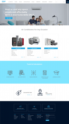Landing Page  Кондиционеров