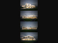 Воробьёвы горы. Дом приёмов. Москва 2