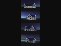 Пригородный дом. Эркер в башне. СПб