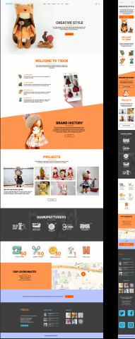 Landing Page Авторская кукла