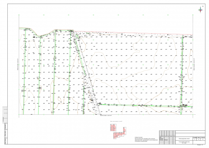 Топография 1:2000