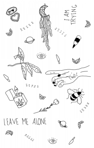 Эскизы маленьких татуировок