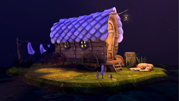 Long journey by wagon