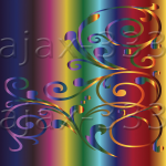 Радуга . Узор . Абстракция . Паттер .  AI .