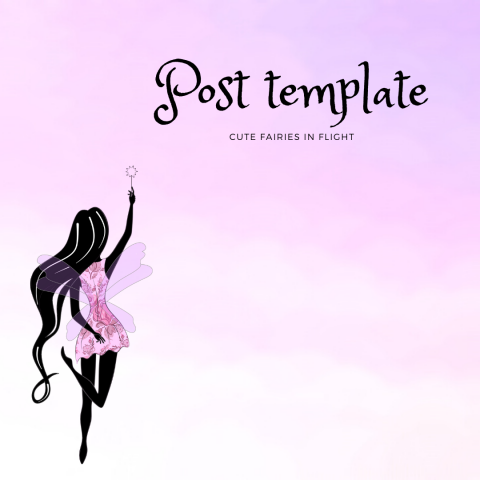 Шаблон поста для Инстаграм