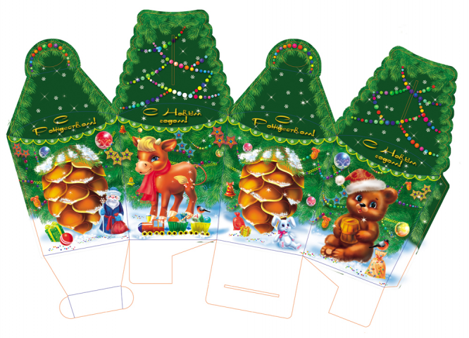 Новогодняя упаковка