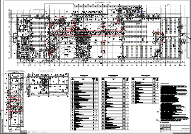 План Производственно-складского здания