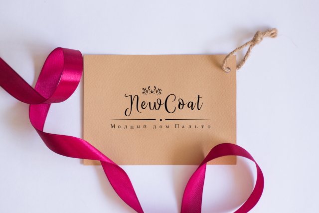 Логотип для NewCoat Модный дом пальто