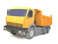 Low-poly грузовик