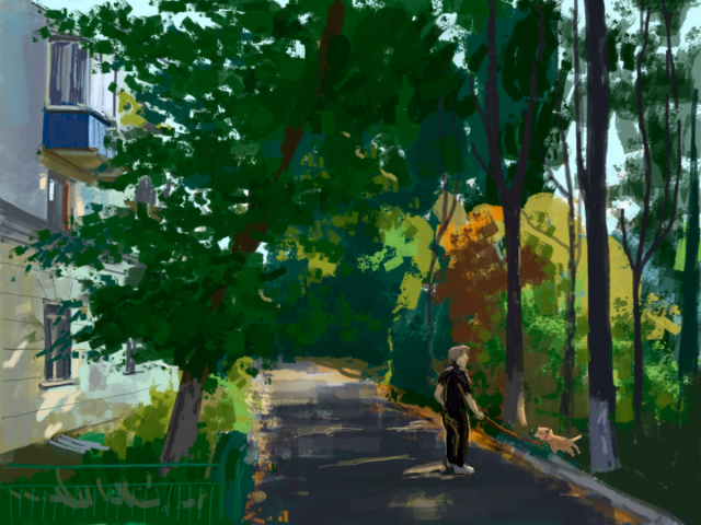 Дворик