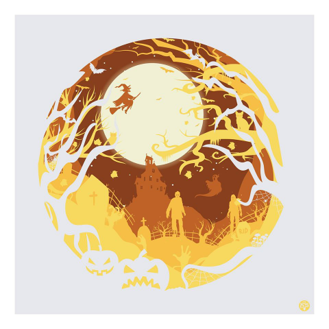 Хэллоуин (Motion Graphics)