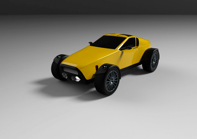 Моделирование и визуализация концепт-кара