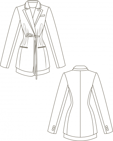 Технический эскиз одежды