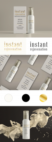 Дизайн упаковки и этикетки косметической сыворотки