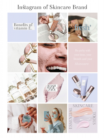 Skincare Brand Insta