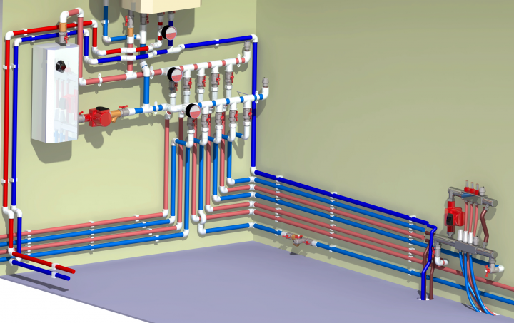 Проект котельной с водопроводом