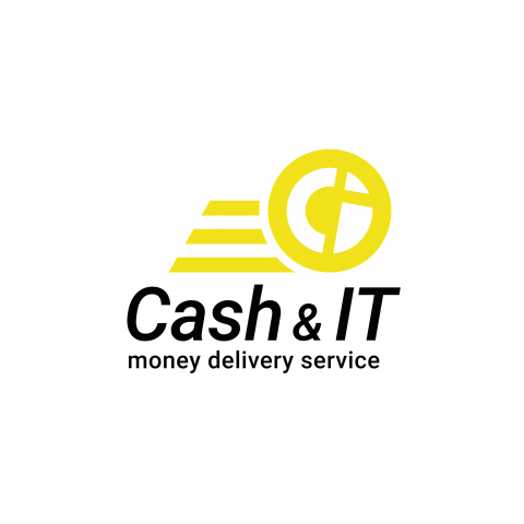 Логотип для сервиса доставки денег Cash & It