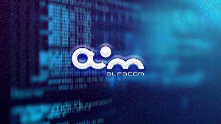 Логотип для Alfacom