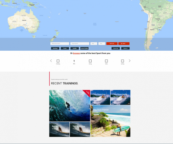 Сервис для тренеров