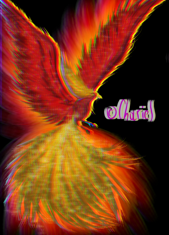 милый феникс. UwU