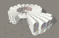 Проект здания музыкальной школы