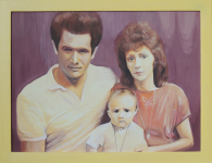 Стилизованный семейный портрет по фото (А3)