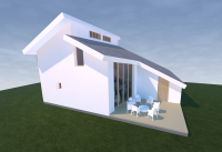 Эскизный проект модульной каркасной малоэтажной бани