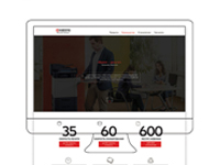 Промо-сайт Kyocera printers