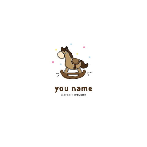 Логотип для бренда детских игрушек