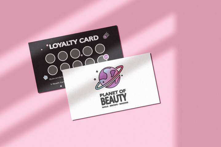 Визитки–карта лояльности