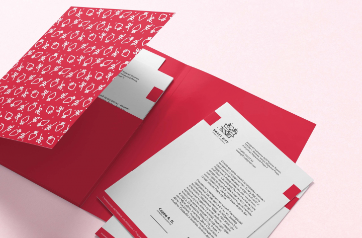 Фирменный бланк и папка