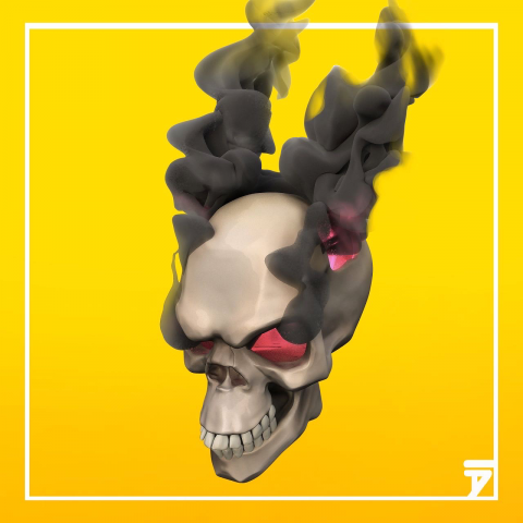 Бюст персонажа по концепт-арту