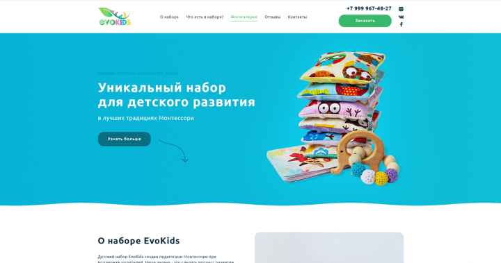 Детские игрушки Evokids