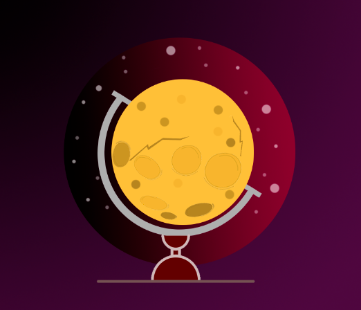 Очень красивый логотип для планетария