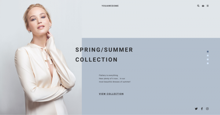 Интернет-магазин изысканой женской одежды