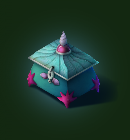 сундук русалочки