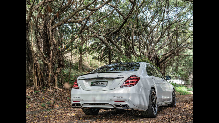 BIG ROAR! S63 Mercedes AMG W222 w/ ARMYTRIX Valvetronic Exhaust